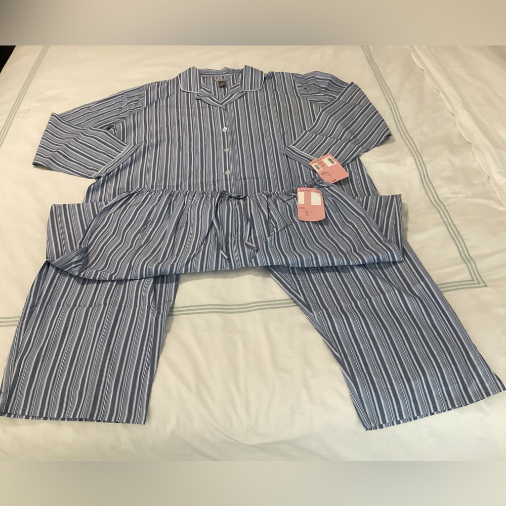 NWT striped pajamas